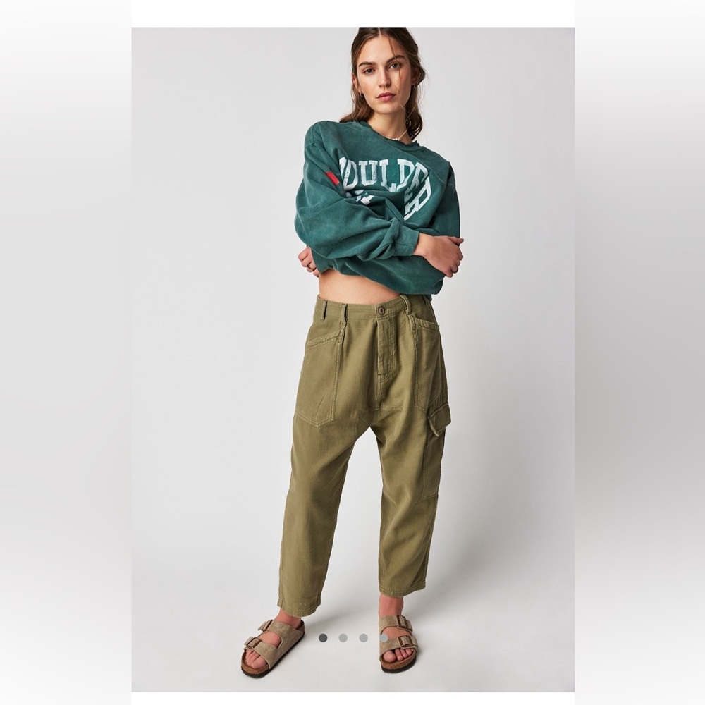 Free people, size XS, olive green